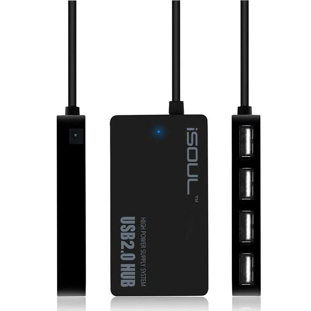 Ultra Slim 4-Port Multi USB 2.0 Hub