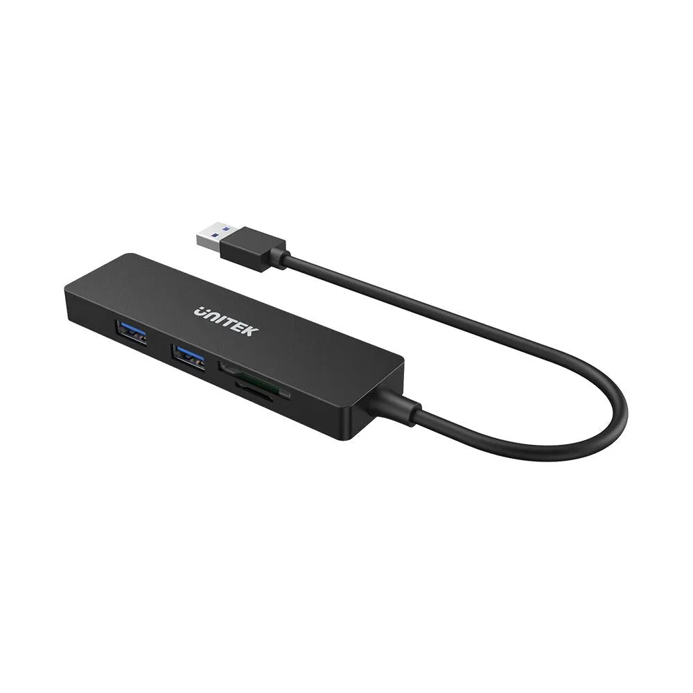 Unitek H1108A USB3.1 Hub 3port USB3.1 & Card Reader