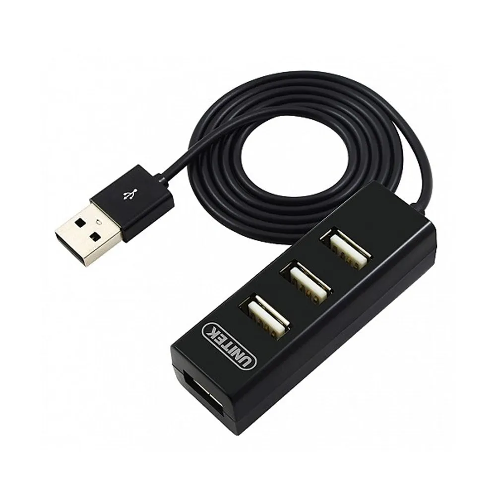 Unitek Y-2140 USB2.0 4 Port Hub 0.8m