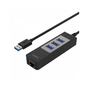 Unitek Y-3045C USB3.0 3-Port Hub w/ Gigabit LAN