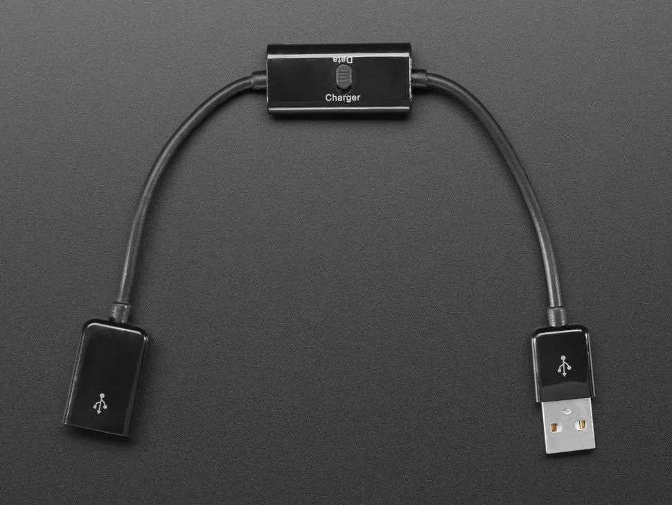 USB Extension Cable with Data/Charge Sync Switch