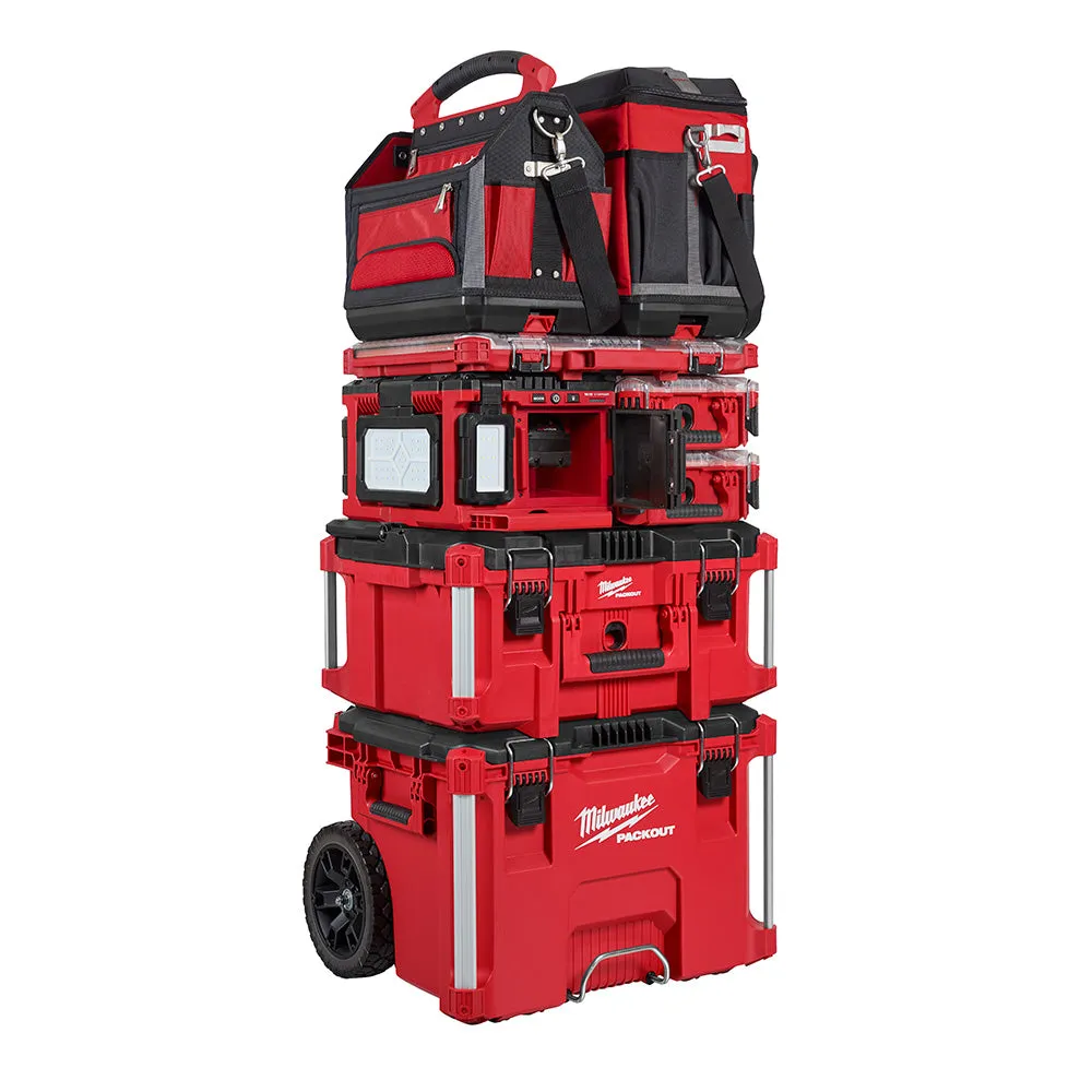 Work Light - Milwaukee M18 18 Volt Lithium-Ion Cordless PACKOUT™ Light/Charger  - Tool Only, 2357-20